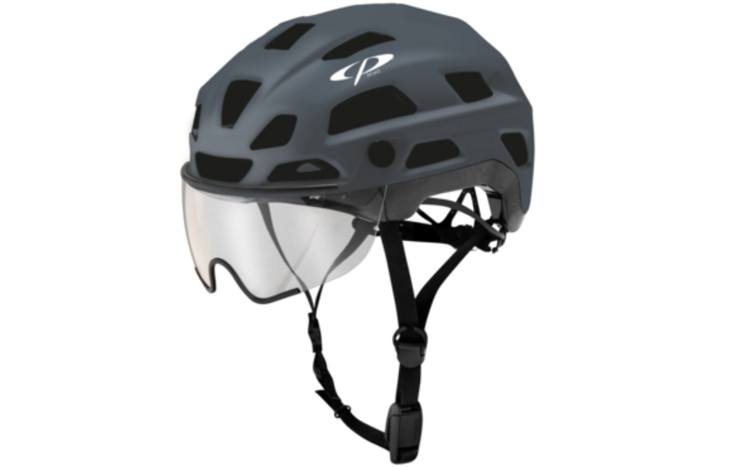 CP Bike Helm Cylite mit Visier - Grau