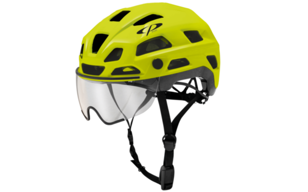 CP Bike Helm Cylite mit Visier - Neon