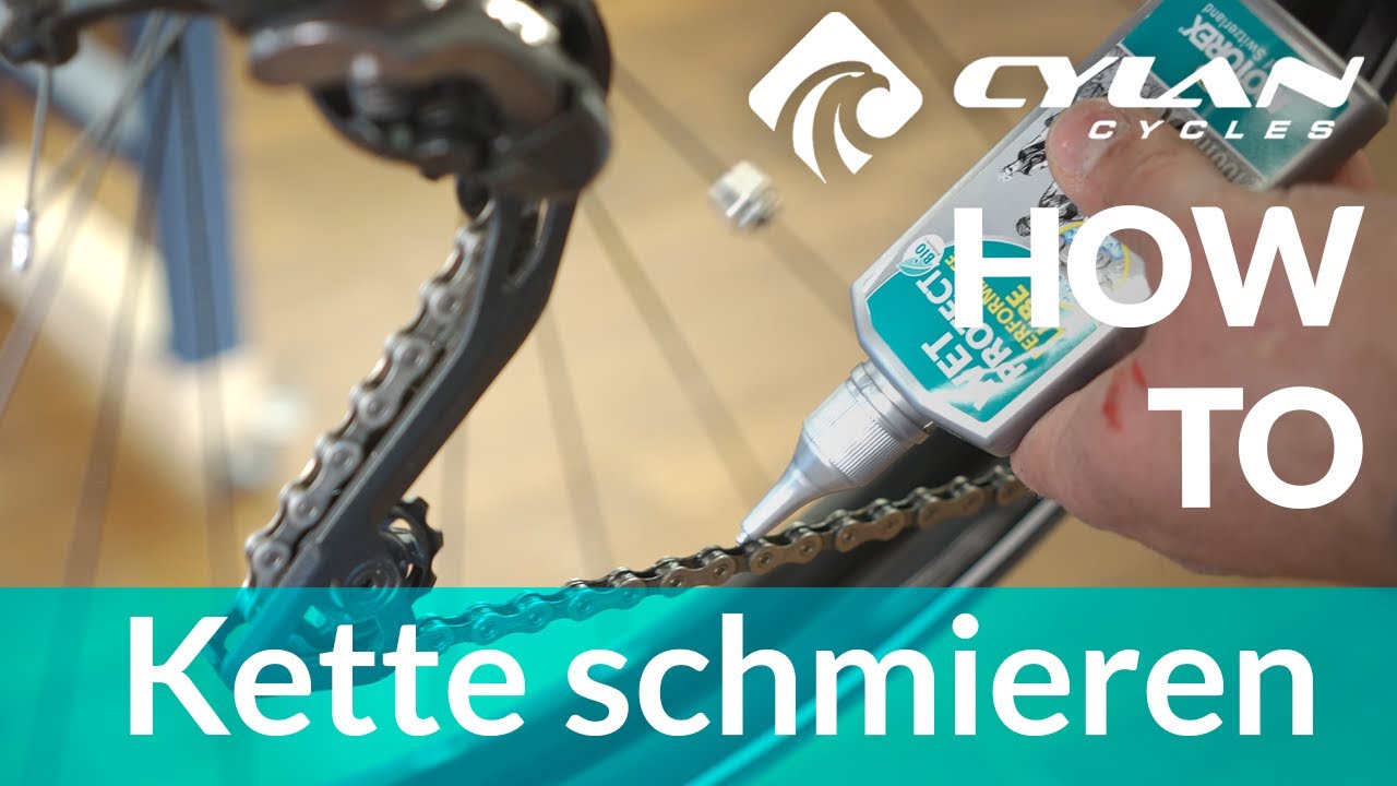 Kette schmieren – CYLAN